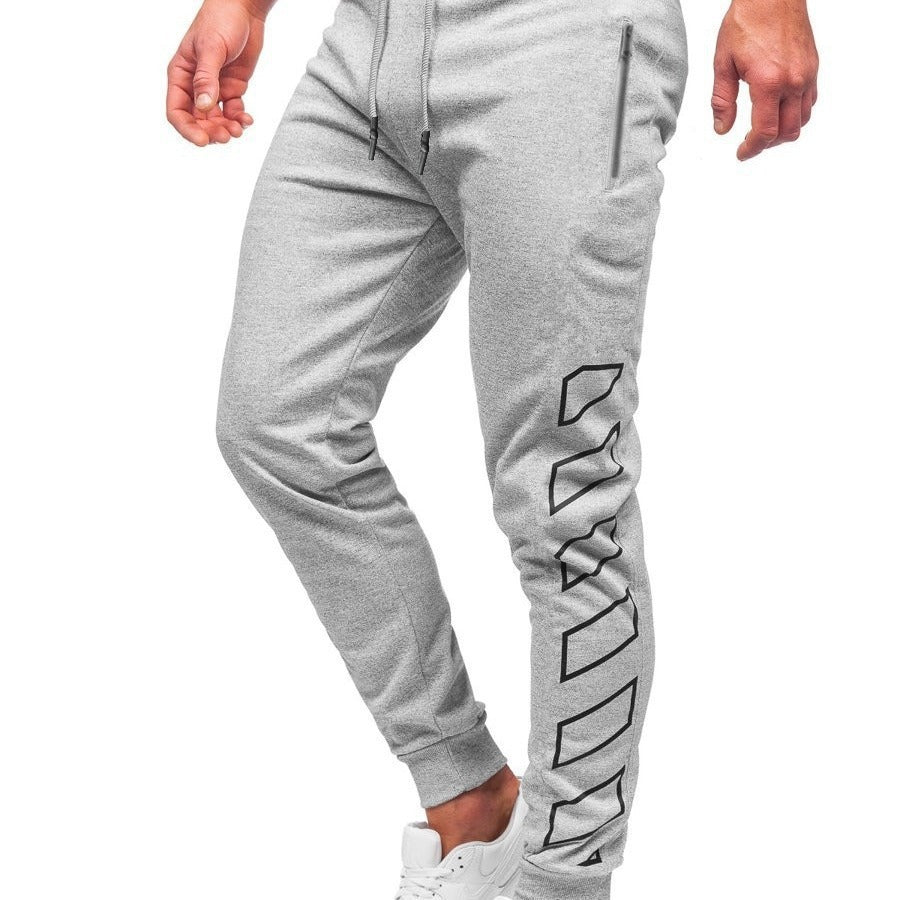Herren Sportliche Jogginghose mit modernem Design und Seitentaschen Aliams