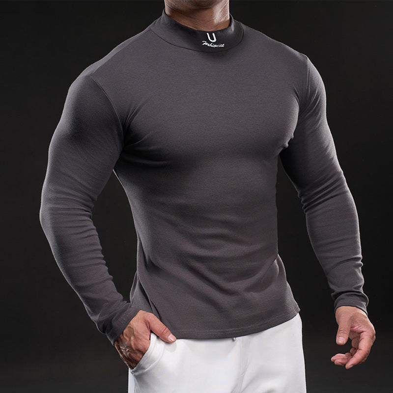 Herren Hochwertiges Funktionsshirt mit Stehkragen Aliams