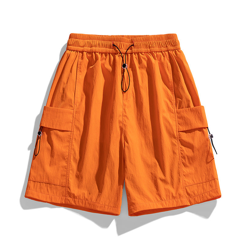 Herren Cargo-Shorts mit praktischen Seitentaschen und elastischem Bund Aliams