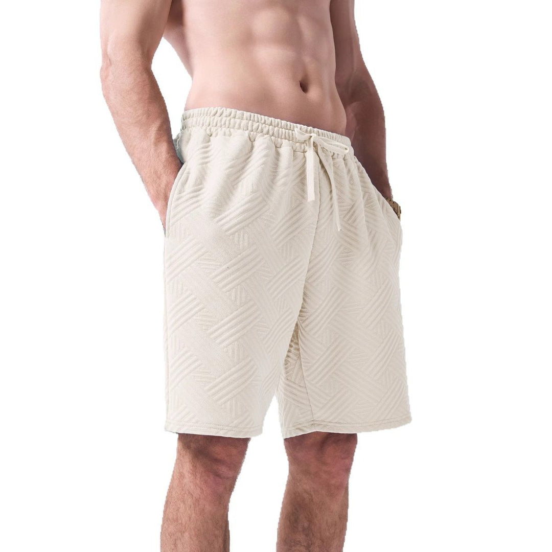 Herren Freizeitshorts mit modernem Strukturdesign Aliams