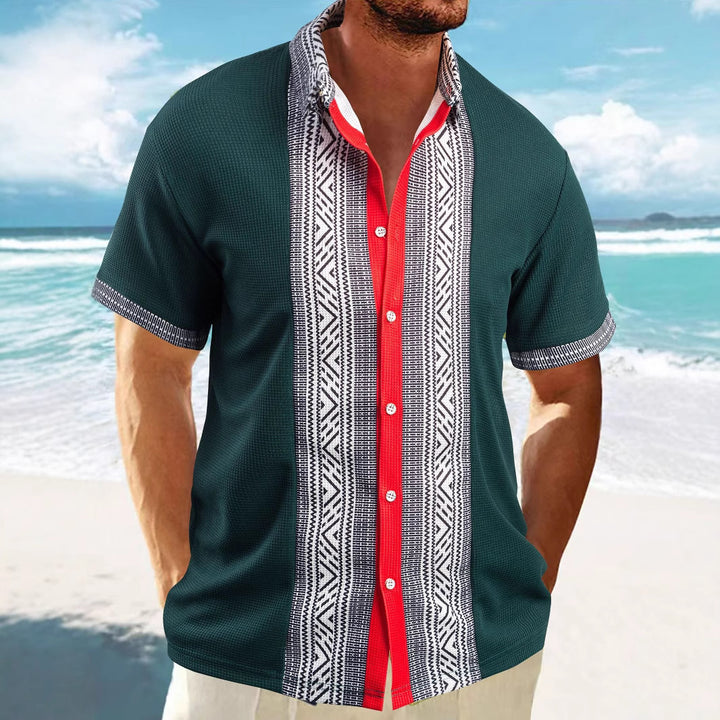 Herren Kurzarmhemd Aliams