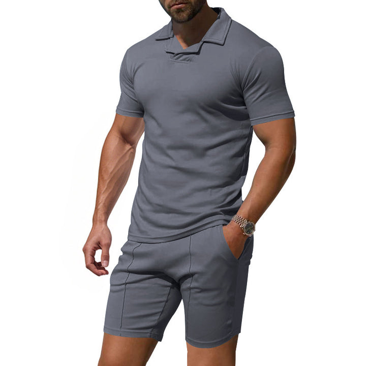 Herren sportliches Set aus Atmungsaktivem Material Aliams