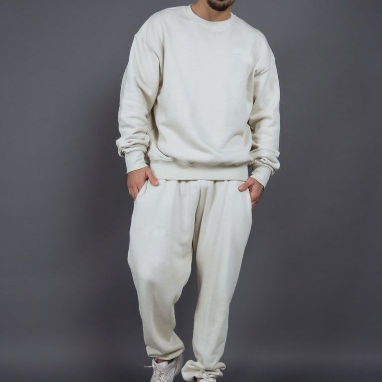 Herren bequeme Sweatshirt- und Jogginghose Kombination Aliams