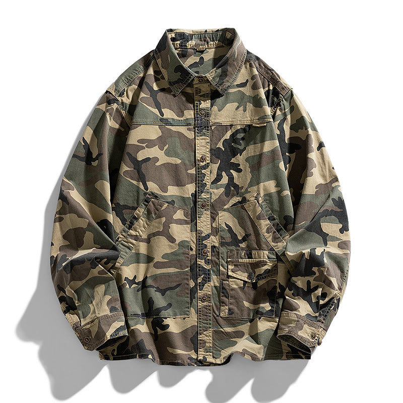 Herren Camouflage Freizeitjacke Aliams