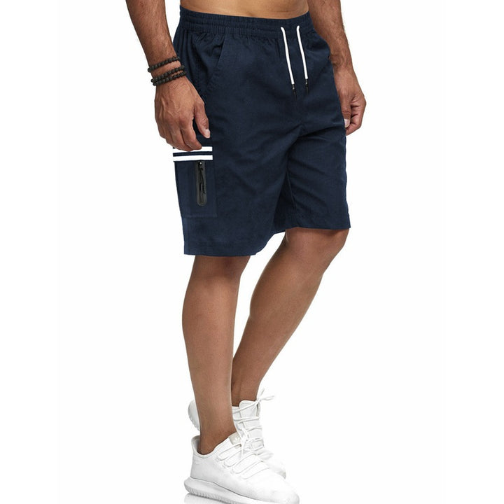 Herren Badeshorts mit praktischen Reißverschlusstaschen und elastischem Bund Aliams