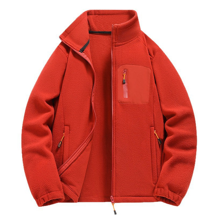 Herren Fleecejacke mit praktischen Reißverschlusstaschen Aliams