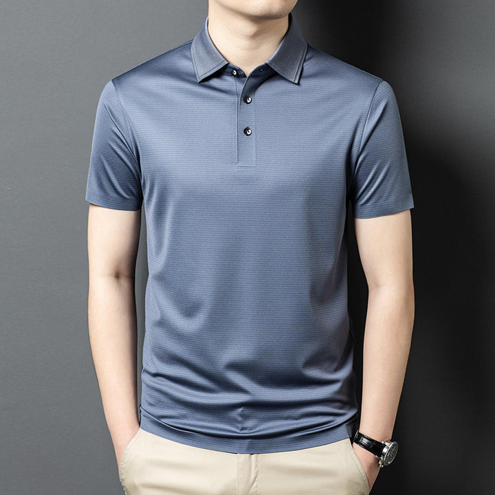 Herren Sportliches Polohemd mit atmungsaktiver Struktur Aliams