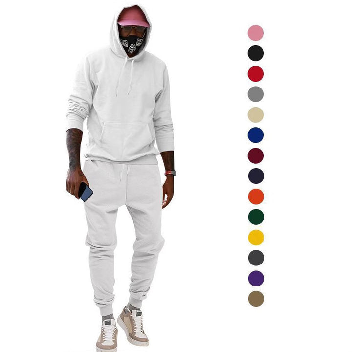 Herren Sportlicher Kapuzenanzug aus hochwertigem Sweatstoff Aliams