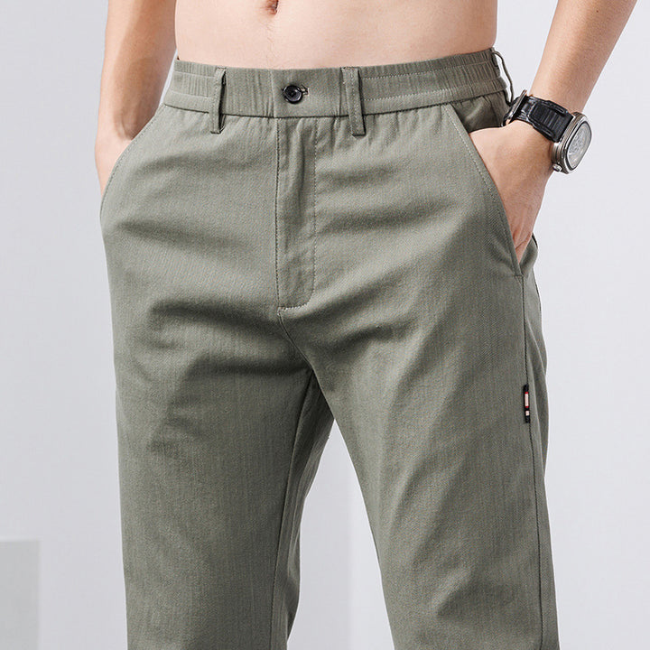 Herren elegante Freizeithose Aliams