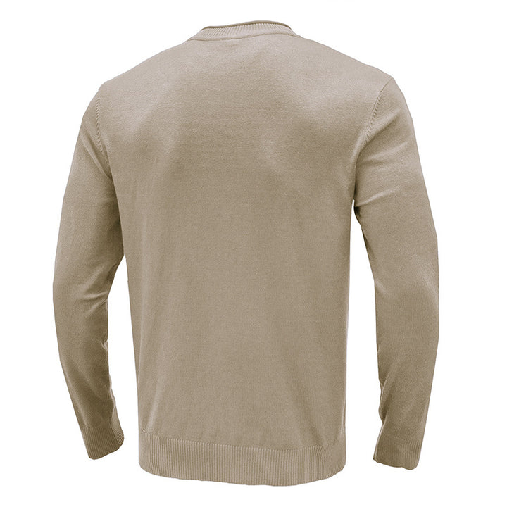 Herren Strickpullover mit moderner Passform und feiner Textur Aliams