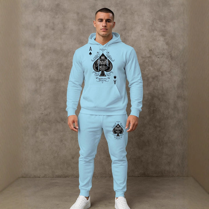 Herren Sportlicher Hoodie mit grafischem Design Aliams