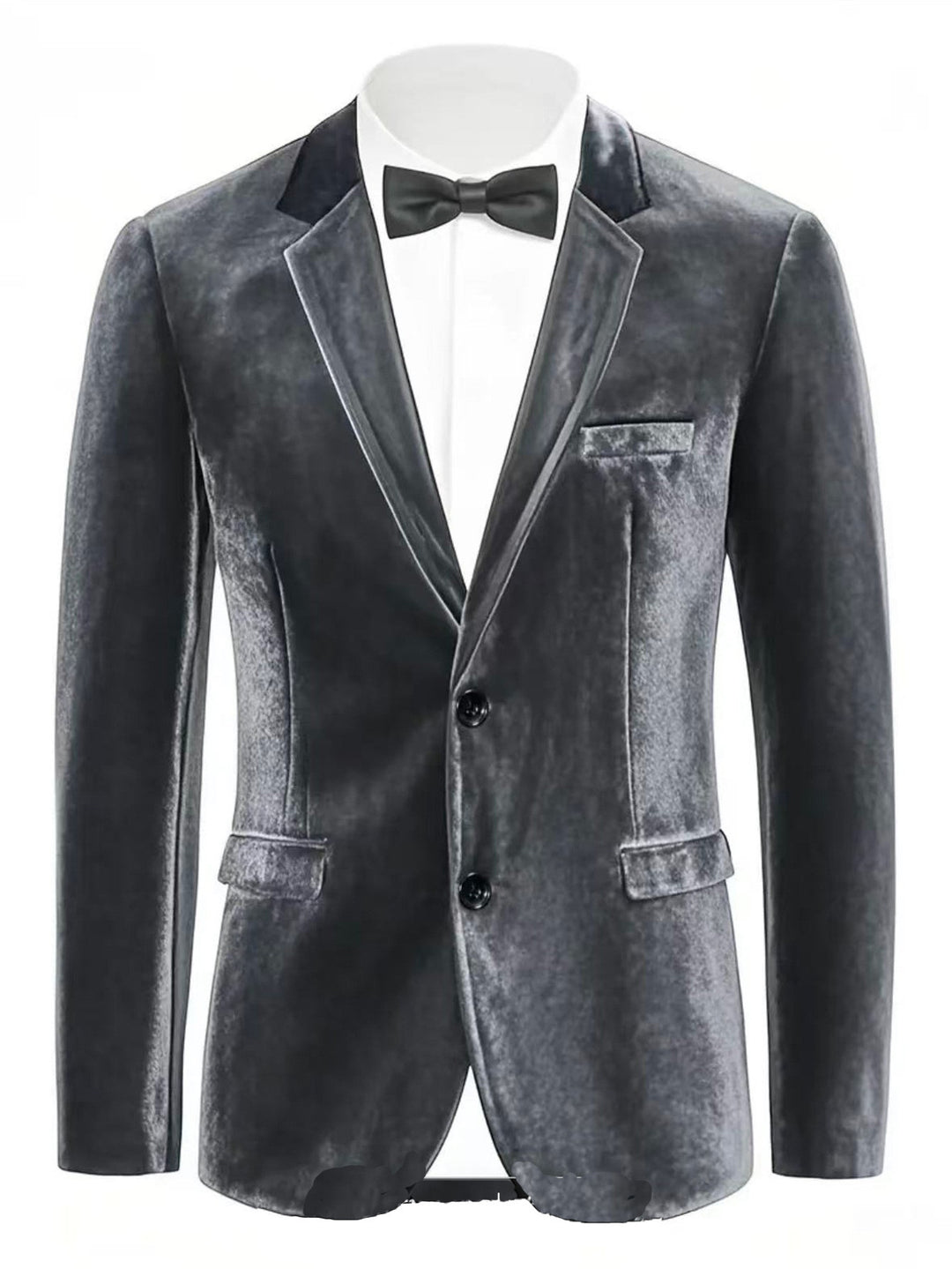 Herren edler Samt Blazer mit Finesse Aliams