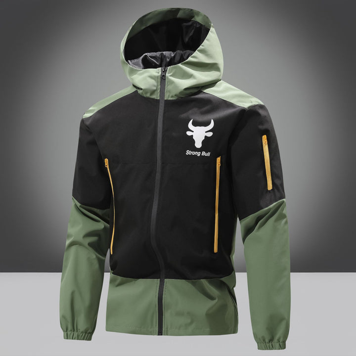 Herren Funktionsjacke mit atmungsaktivem Material und praktischen Taschen Aliams