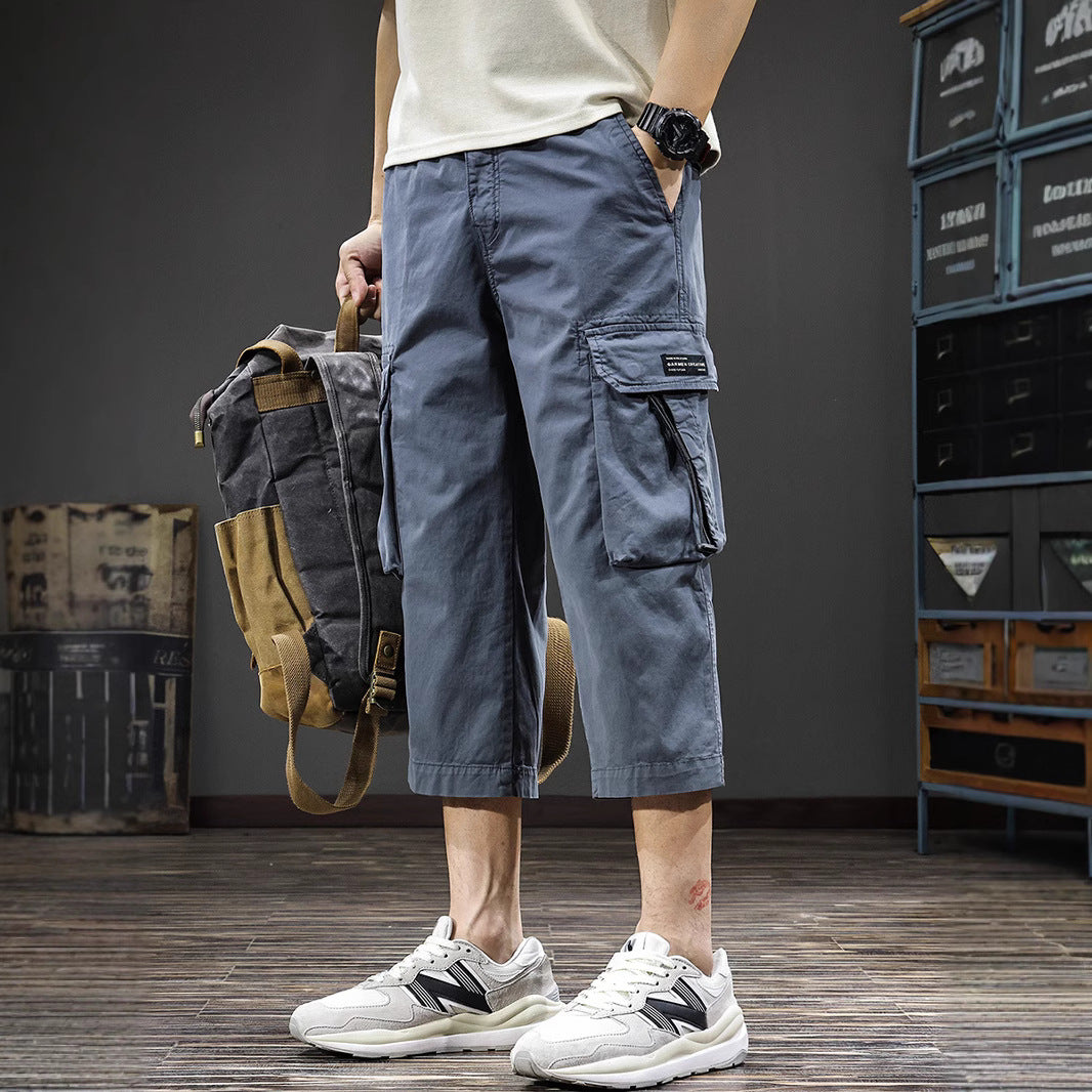 Herren Cargo-Hose mit mehreren praktischen Taschen Aliams