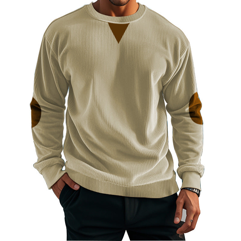 Herren eleganter Strickpullover mit modernen Akzenten Aliams