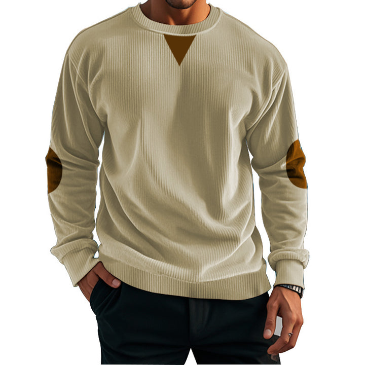 Herren eleganter Strickpullover mit modernen Akzenten Aliams
