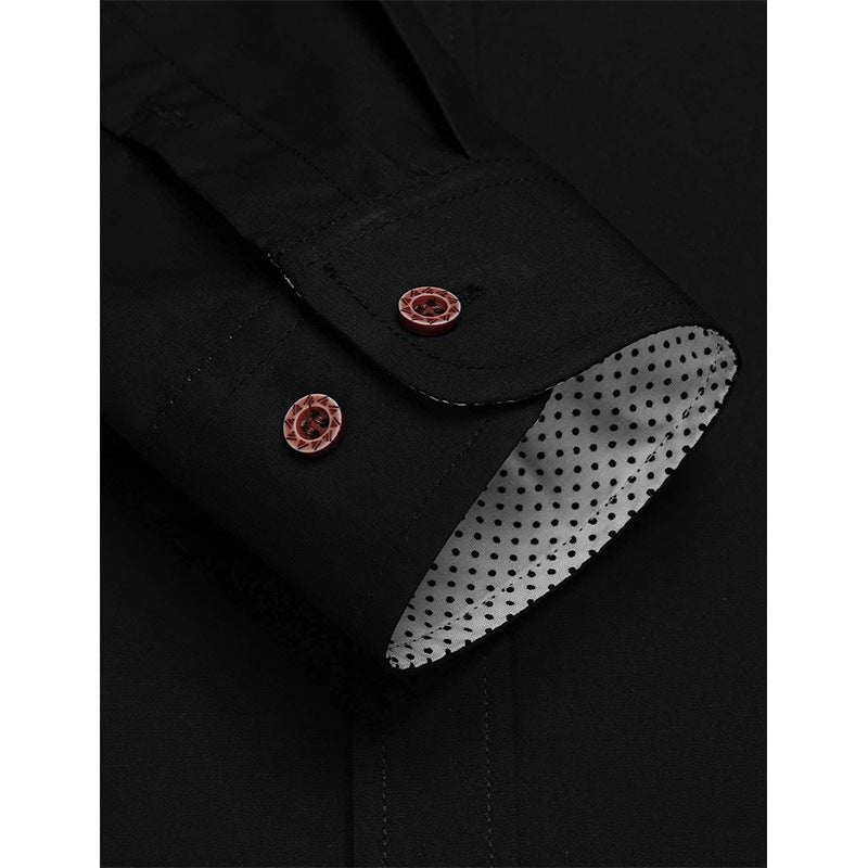 Herren Businesshemd mit modischen Akzenten und praktischer Brusttasche Aliams