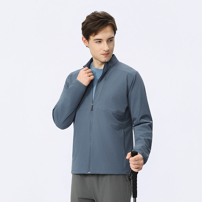 Herren Sportliche Windjacke Aliams