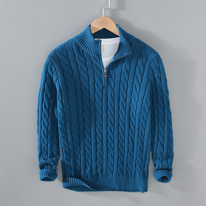 Modischer Herrenpullover Stil Komfort