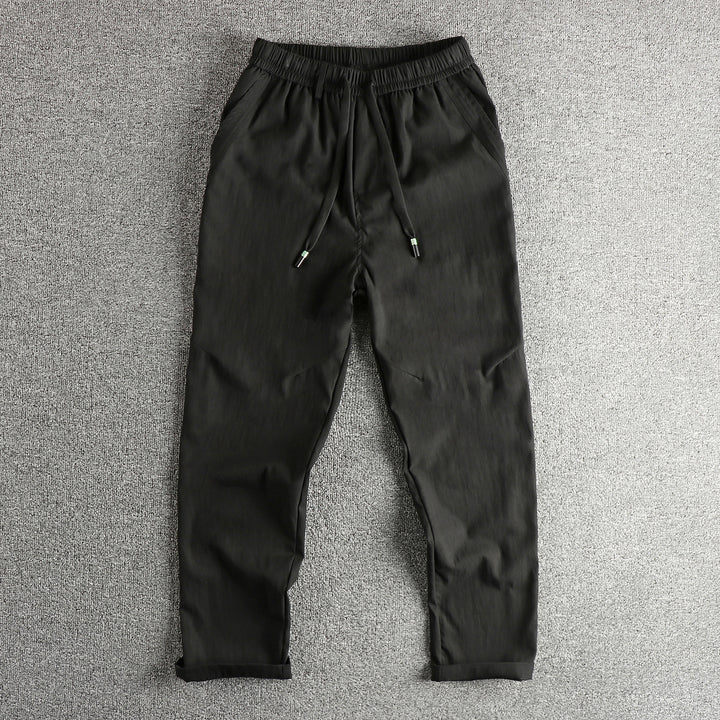 Herren Sportliche Freizeitpants mit elastischem Bund und praktischem Zugband Aliams