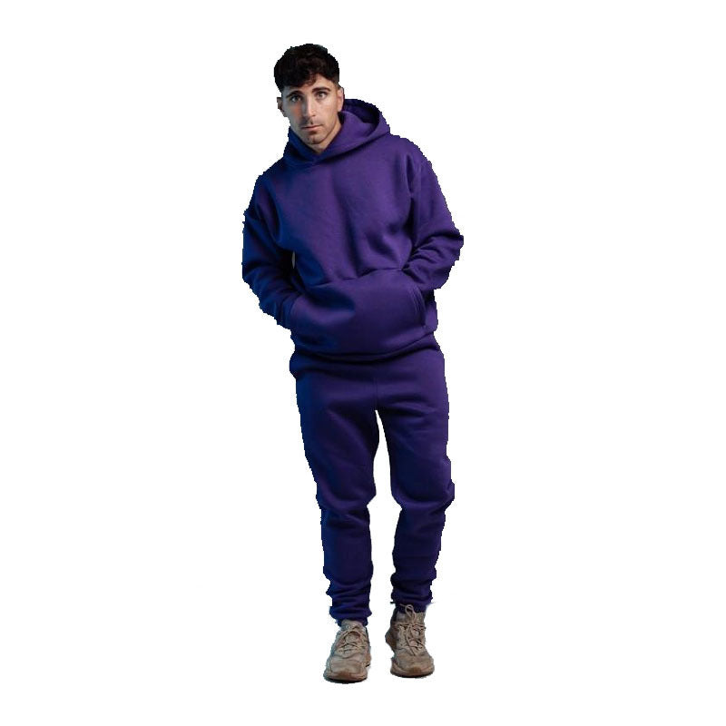 Herren komfortabler Kapuzenpullover und Jogginghose Aliams