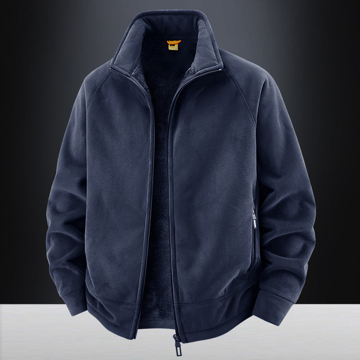 Herren Fleecejacke mit weichem Innenfutter und praktischem Reißverschluss Aliams