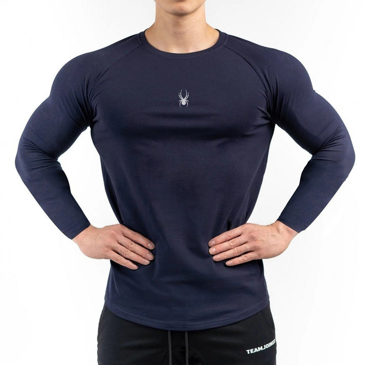 Herren Kompressions-T-Shirt mit innovativer Atmungsaktivität und körperbetontem Schnitt Aliams