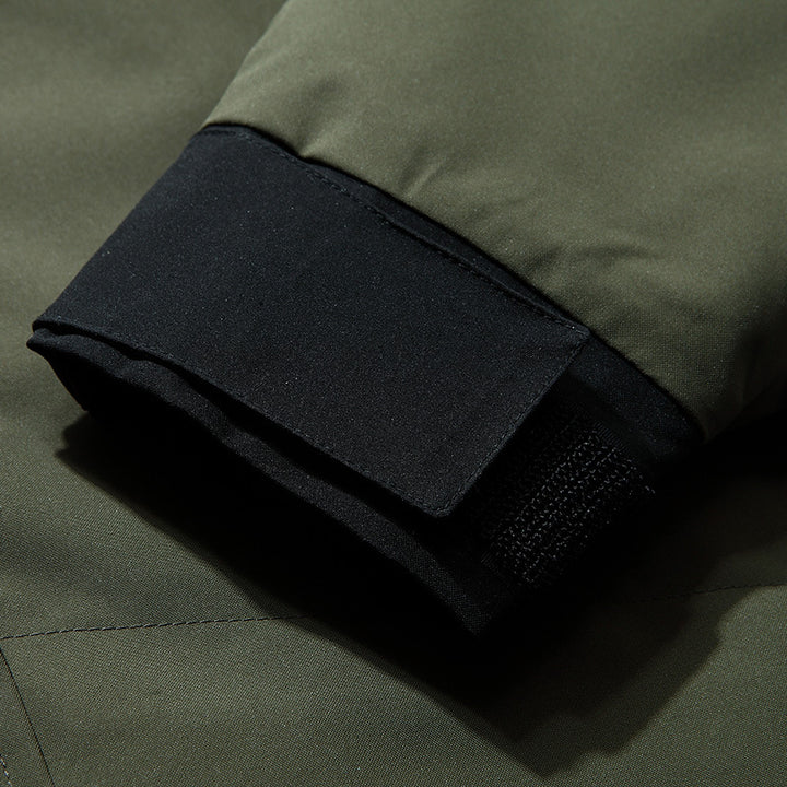 Herren technische Outdoor-Jacke mit wetterfester Kapuze und feuchtigkeitsregulierendem Material Aliams