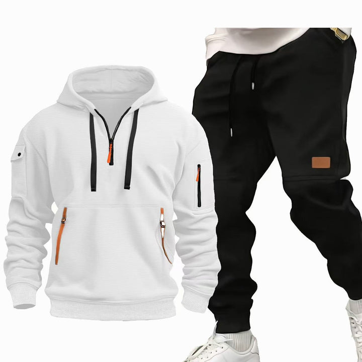 Herren Funktions-Hoodie und Jogginghose Set Aliams