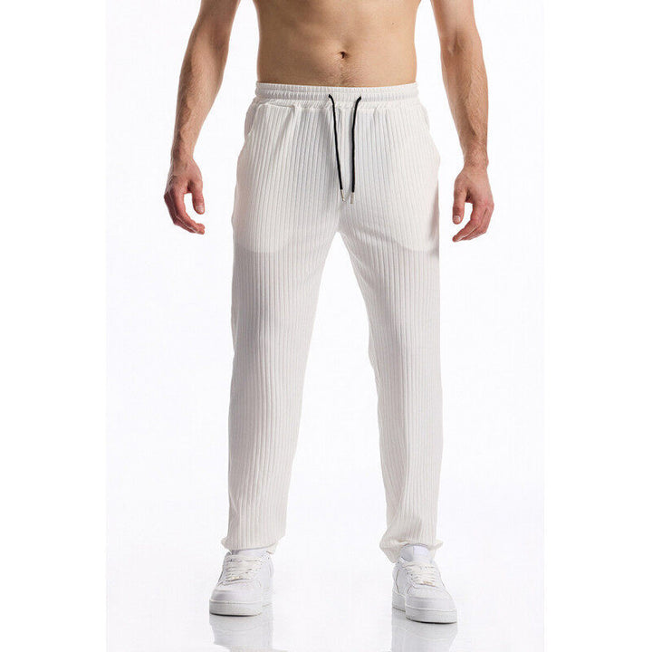 Herren Freizeit-Jogginghose mit elastischem Bund und praktischen Taschen Aliams