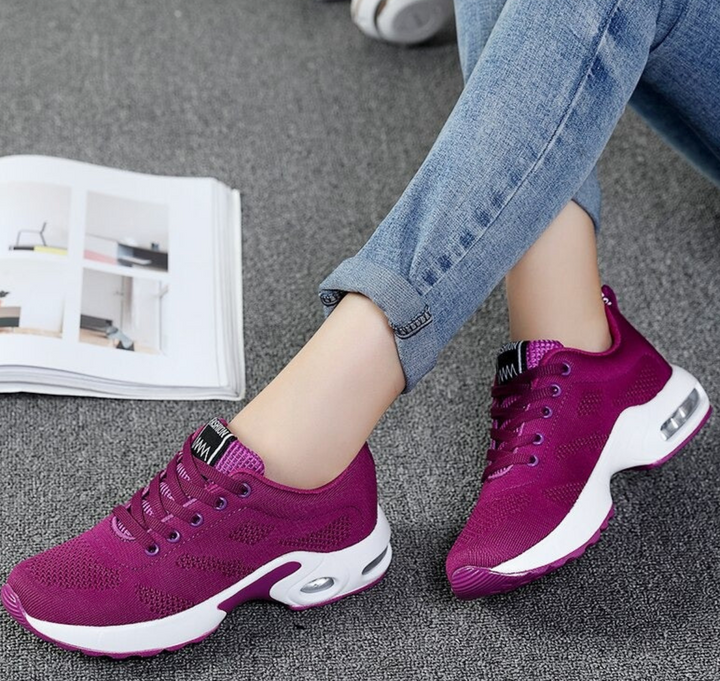 Lila bequeme orthopädische schuhe