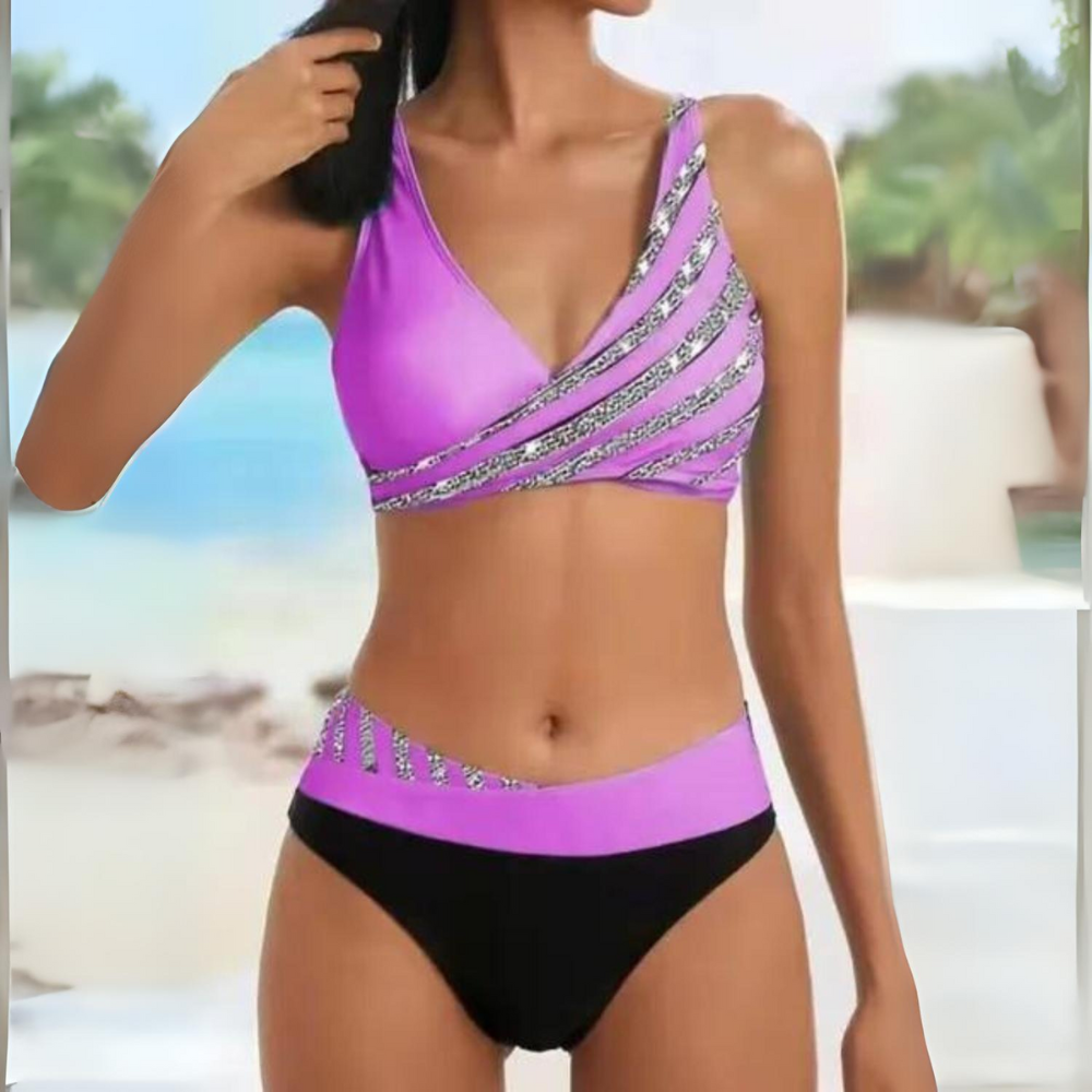 Aliams | Eleganter Bikini mit Niedrigem Bund