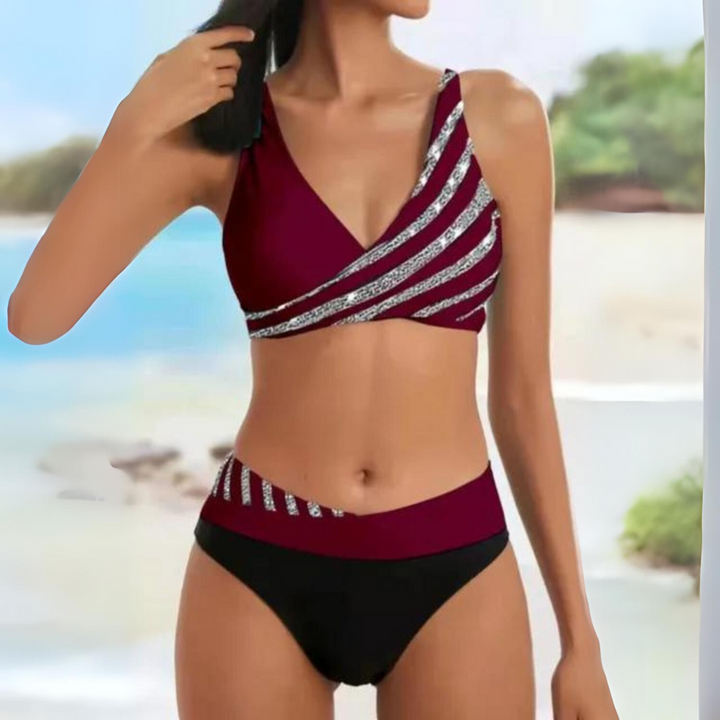 Aliams | Eleganter Bikini mit Niedrigem Bund