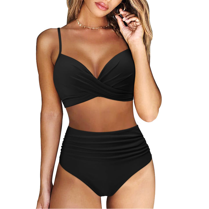 Bikini mit hoher Taille