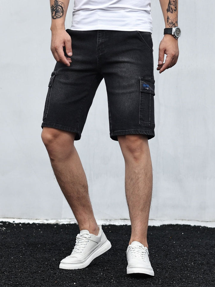 Aliams | Cargo Denim Shorts für Herren