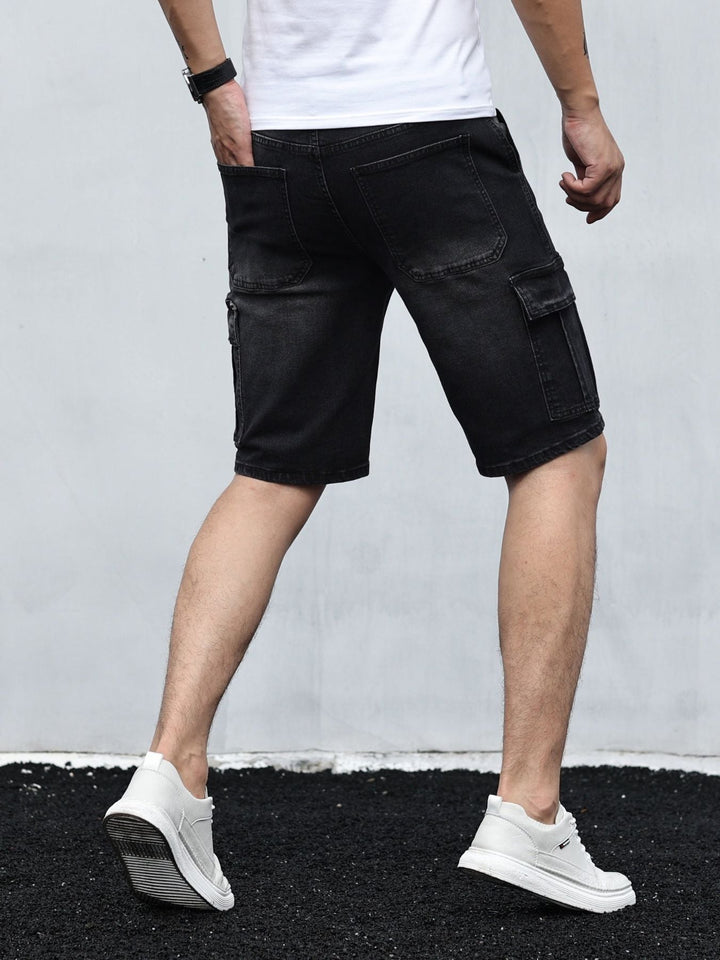 Aliams | Cargo Denim Shorts für Herren