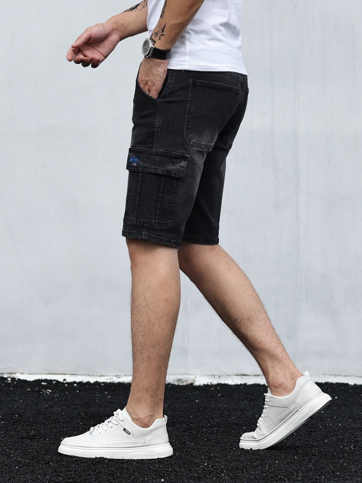 Aliams | Cargo Denim Shorts für Herren