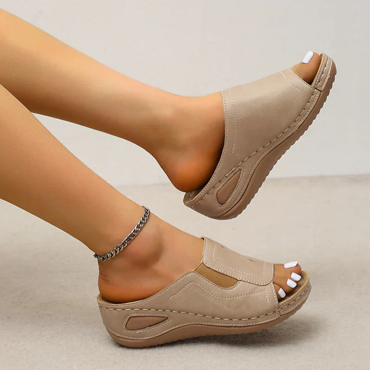 Aliams | Orthopädische Casual Wedges Sandale Frauen