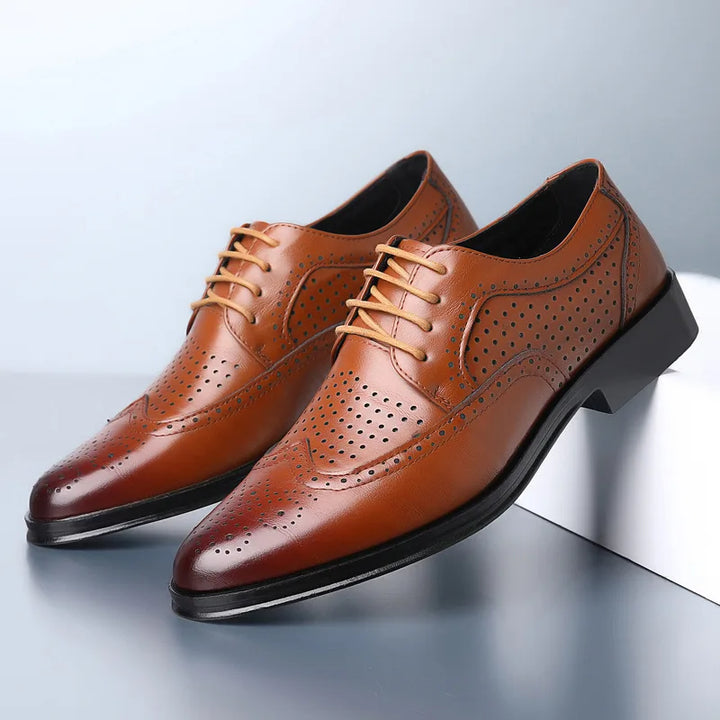 Aliams | Bequeme Oxford Herren Business Anzug Schuhe