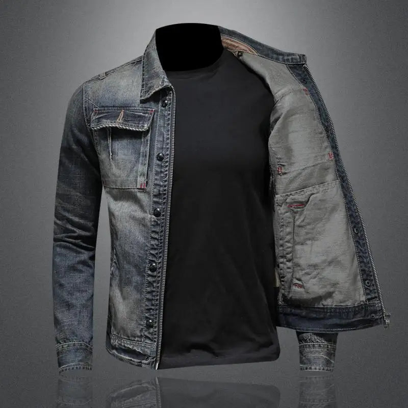 Retro Jeans Jacke