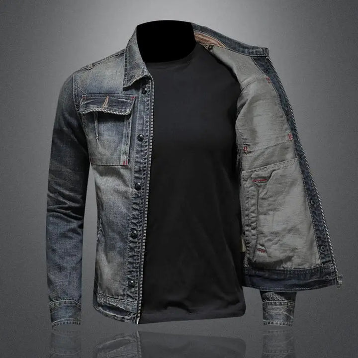 Retro Jeans Jacke