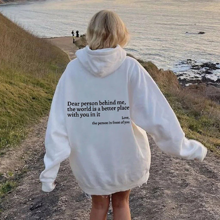 Aliams | Angel Liebe Person Hinter Mir Unisex Hoodie