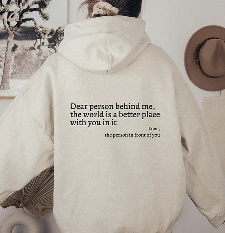 Aliams | Angel Liebe Person Hinter Mir Unisex Hoodie