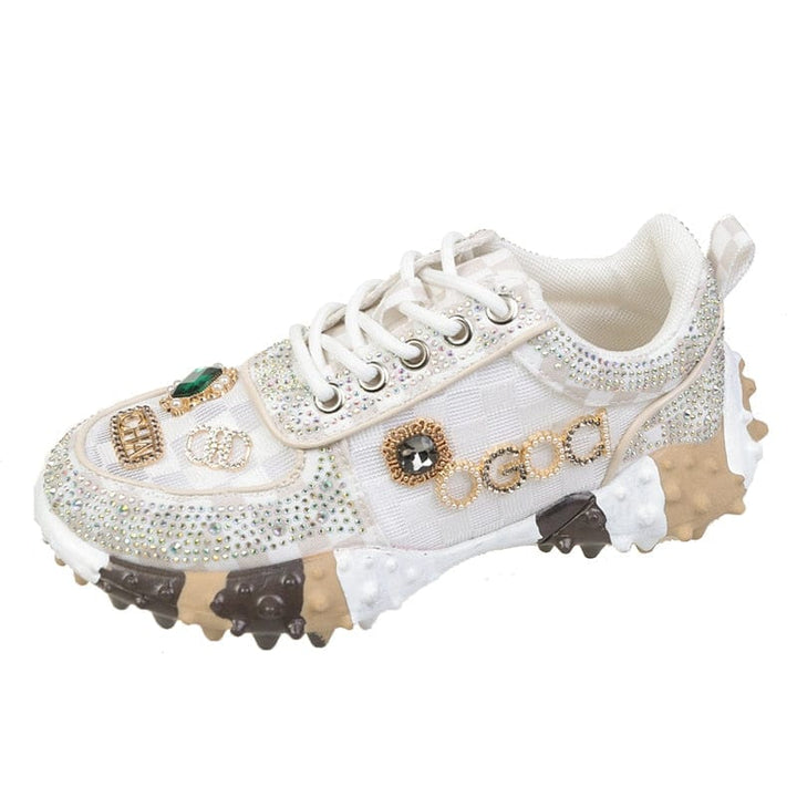 Aliams | Funkelnde Diamanten Schuhe