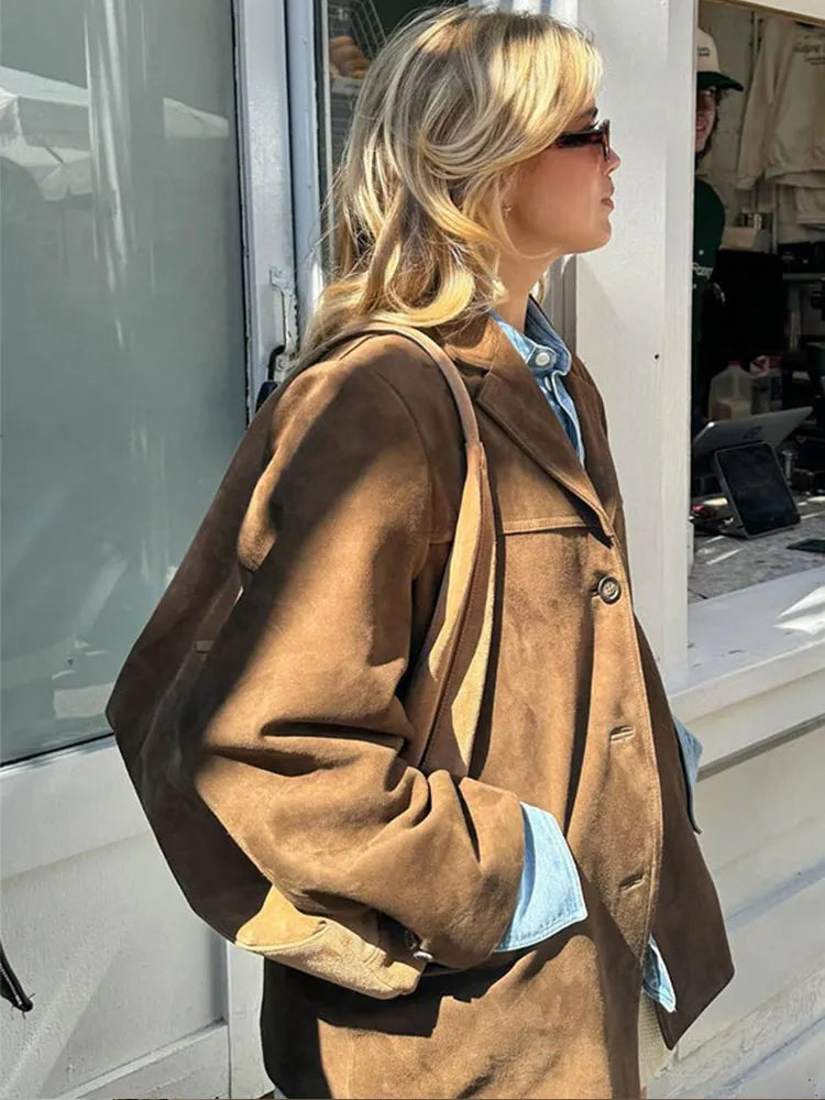 Aliams | Elegante Wildlederjacke