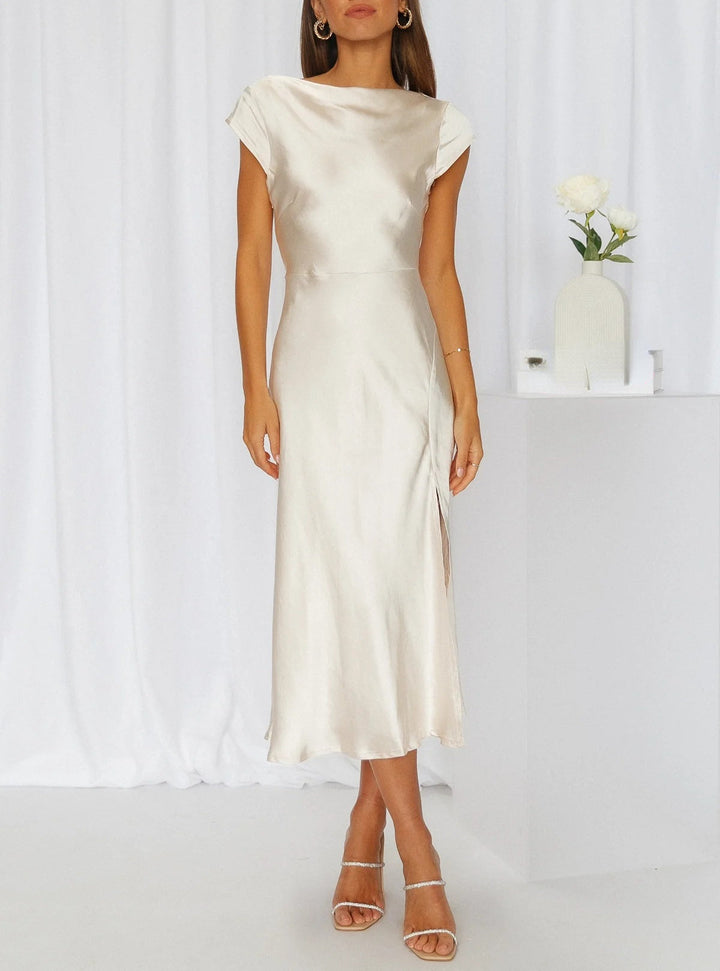Aliams | Elegantes Slik-Kleid
