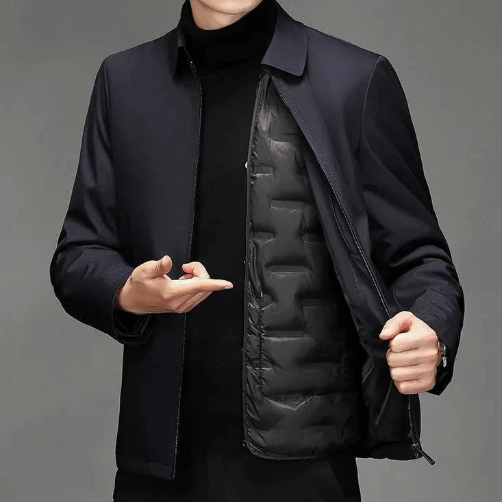 Luxuriöse Nanosilk-Daunenjacke