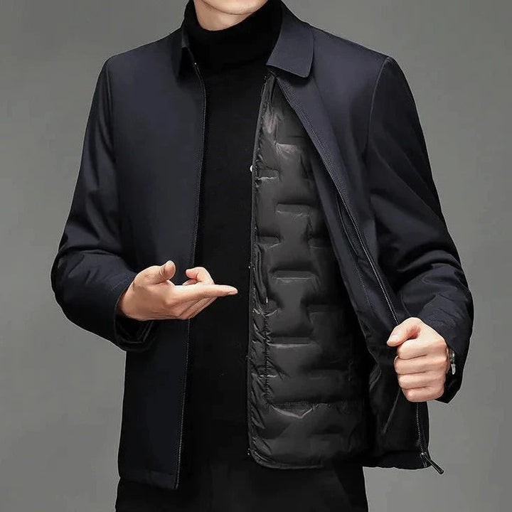 Luxuriöse Nanosilk-Daunenjacke