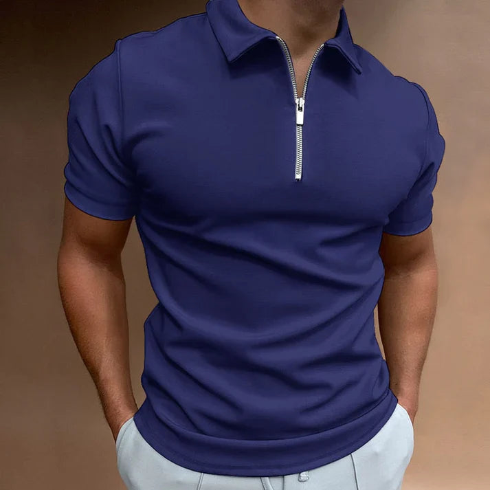 Hourban | Santiago Zip Up Polo