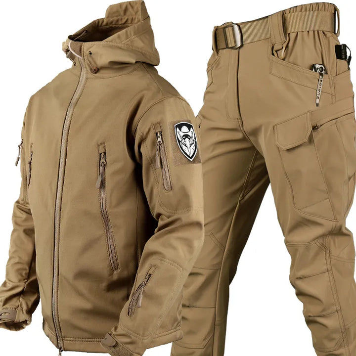 Aliams | Taktische Wind Und Wasserdichte Outdoor-Jacke Und Hose
